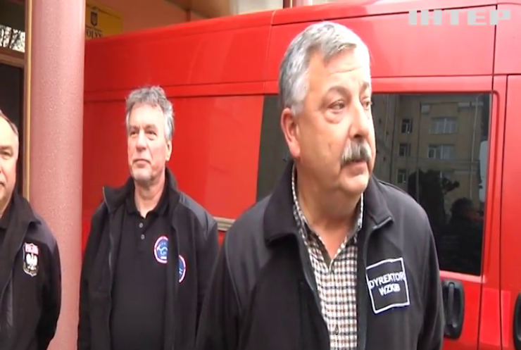 Польські пожежники-волонтери привезли до лікарень Волині найнеобхідніше