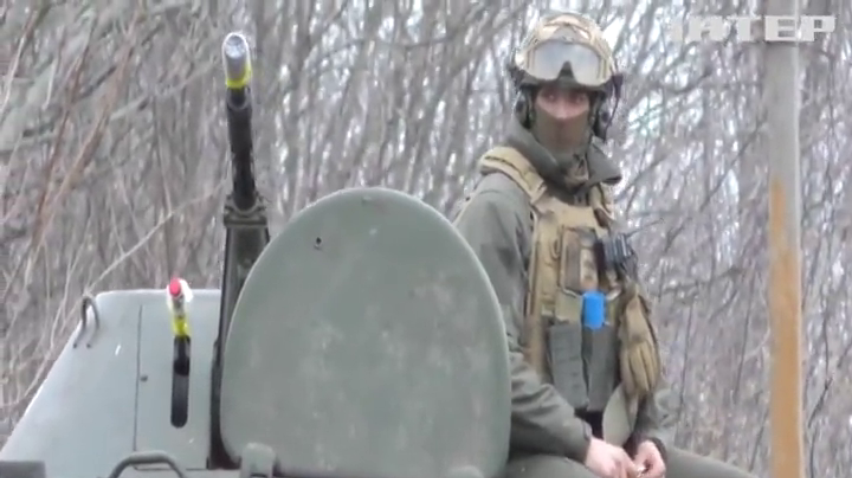 Перші добровольці, які пройшли відбір до "Гвардії наступу", розпочали тренування