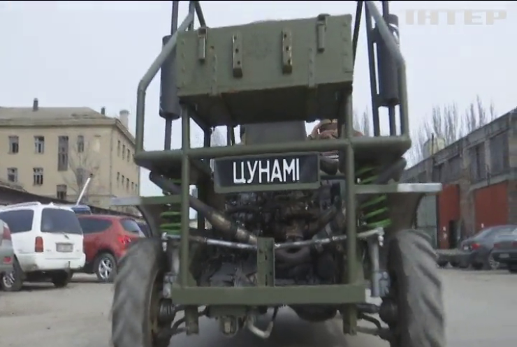 Одеські механіки на замовлення підрозділу протиповітряної оборони зробили новеньке баггі "Цунамі"