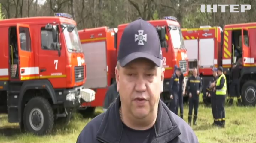 Щоб відпрацювати свої професійні навички, запорізькі надзвичайники та працівники лісгоспу провели спільні навчання
