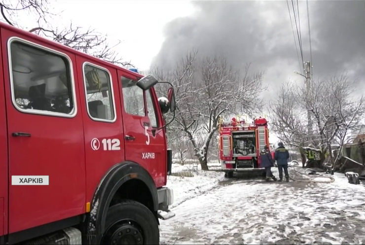 Вулиця перетворилася на вогняну ріку: наслідки атаки на Харків