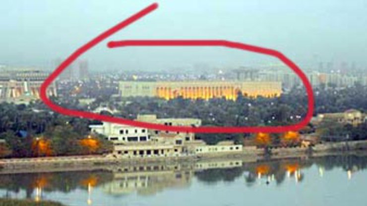 Разрушен президентский дворец в Багдаде