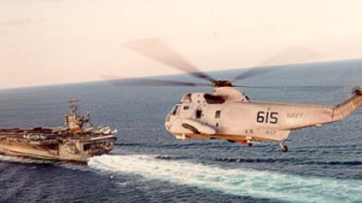 Над Персидским заливом столкнулись два британских вертолета
