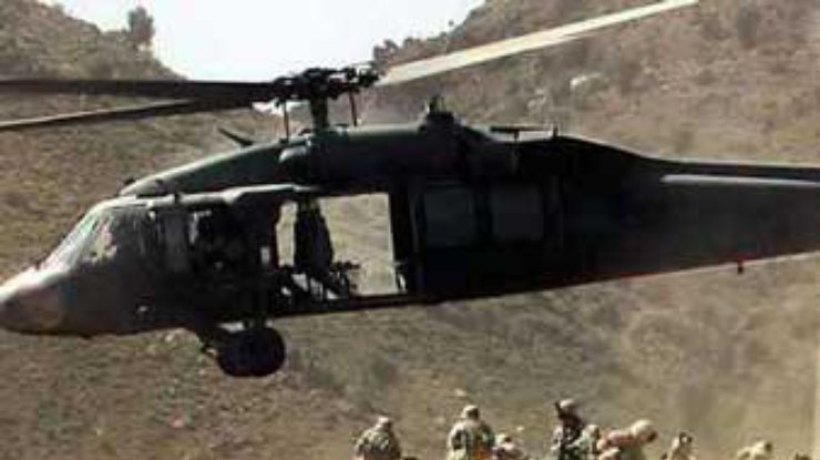 В Афганистане разбился американский военный вертолет