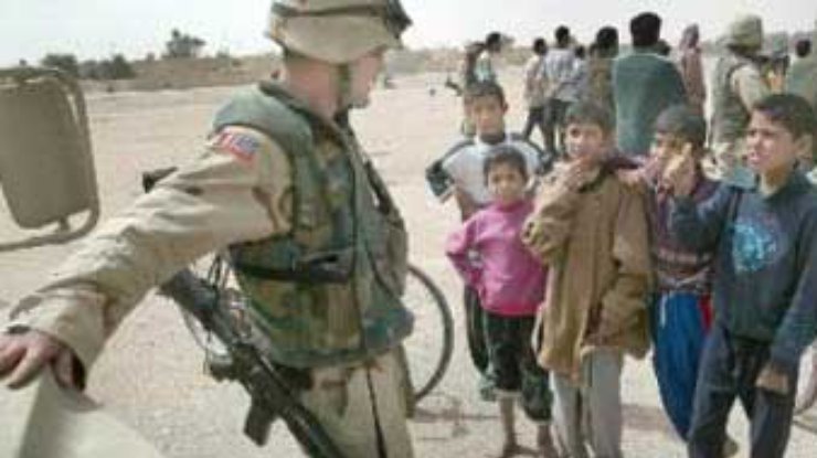 Иракские дети ранили 25 морских пехотинцев