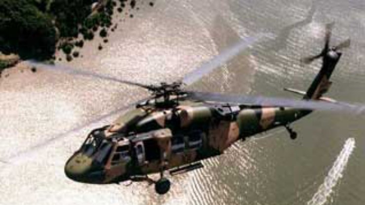 В районе Кербелы сбит американский вертолет Blackhawk