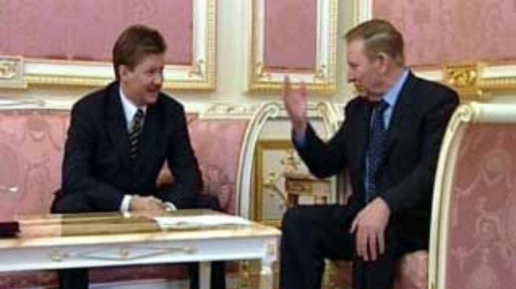 Президент Украины принял руководителя российского "Газпрома" Алексея Миллера