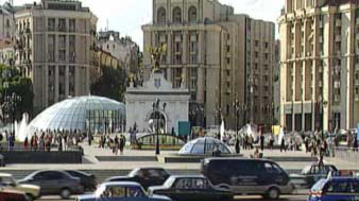 Киев ограничил движение транспорта в центре города 16-18 мая