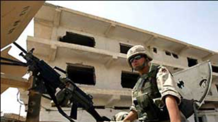 Американская колонна атакована недалеко от Багдада