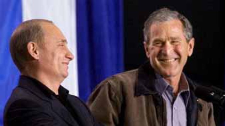 Путин и Буш обсудят проблемы экономики