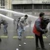 В Чили полиция примениля слезоточивый газ против демонстрантов в Сантьяго