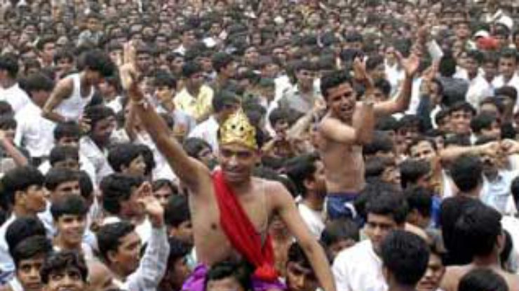 В Индии празднуется Джанмаштами или день рождения Кришны