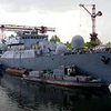 Ракетный корабль "Татарстан" стал флагманом Каспийского флота РФ