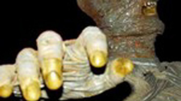 На Алтае найдена мумия в египетских бусах