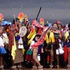 50000 голых девственниц станцевали перед королем Свазиленда