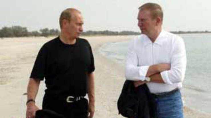 Владимир Путин и Леонид Кучма поделили Азовское море