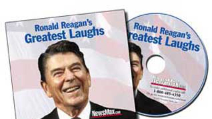 Компакт-диск с шутками Рейгана можно купить в Интернете