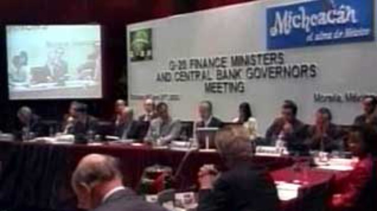 В Мексике проходит встреча министров финансов "группы двадцати"