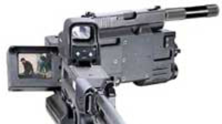 В США разработан пистолет-пулемет, стреляющий из-за угла