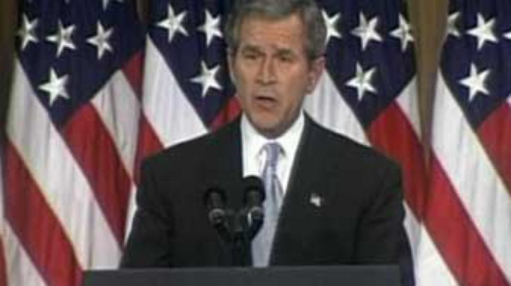 Президент США Буш называет выборы Президента Украины в 2004 испытанием демократии