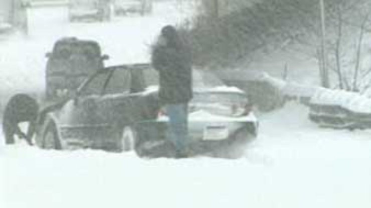 В США в результате снежной бури погибли 8 человек