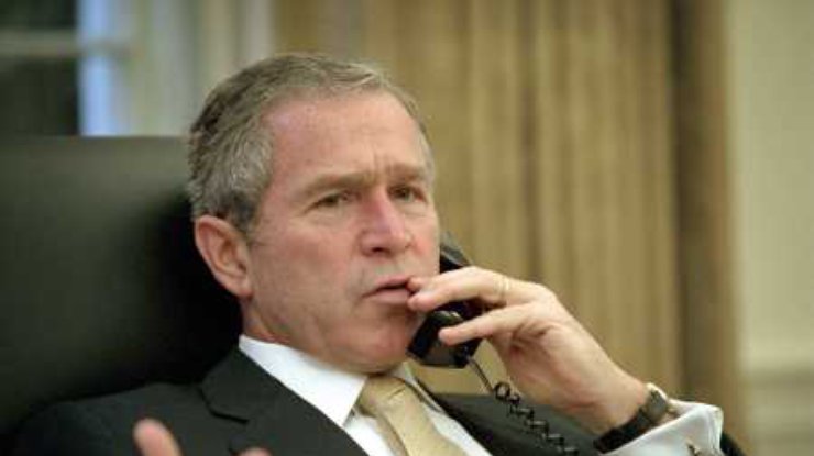 Джордж Буш обсудил вопрос о контрактах в Ираке с лидерами Франции, России и Германии