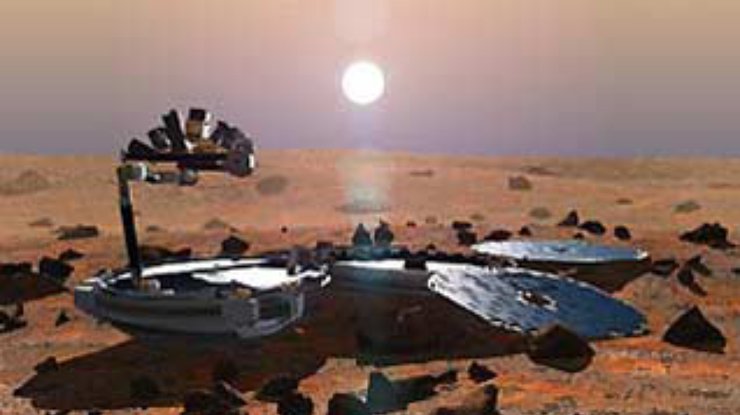 Научный модуль Beagle-2 успешно совершил посадку на Марсе