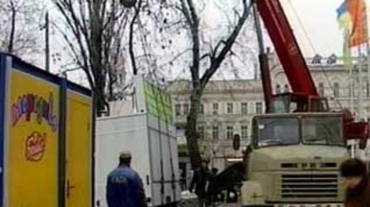 Власти Одессы решили убрать с улиц киоски и палатки