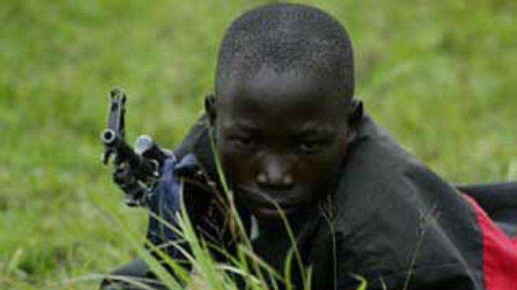 В 18 государствах мира дети участвуют в военных конфликтах