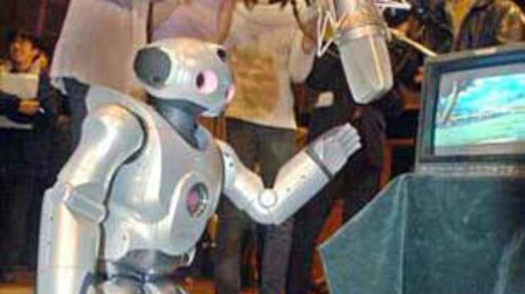 В Японии персонажа мультфильма озвучил робот-гуманоид