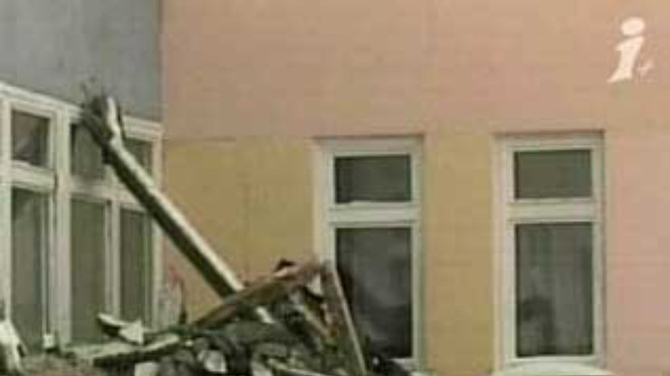 В Белоруссии обрушилось здание школы