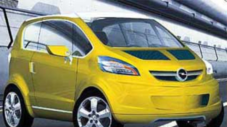 Opel Trixx: конкурент Smart