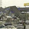 Москва. Рухнула крыша автостоянки близ супермаркета "Мetro" - восемь пострадавших