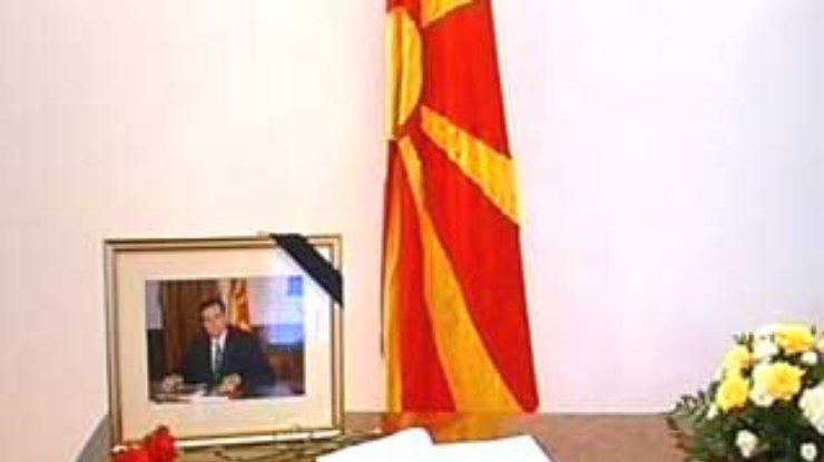 Кучма выразил соболезнования в связи с гибелью президента Македонии