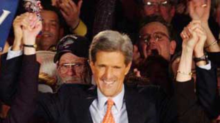 Джон Керри выиграл первичные выборы 2 марта в девяти штатах из десяти