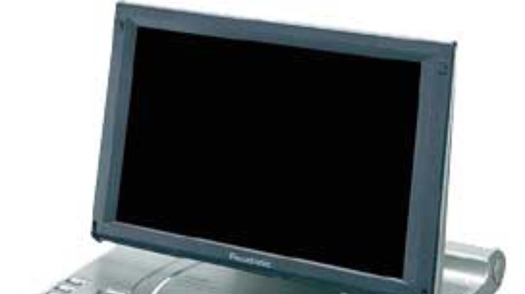 Новинка от Panasonic: Мобильный DVD проигрыватель и ТВ тюнер с большим ЖК дисплеем
