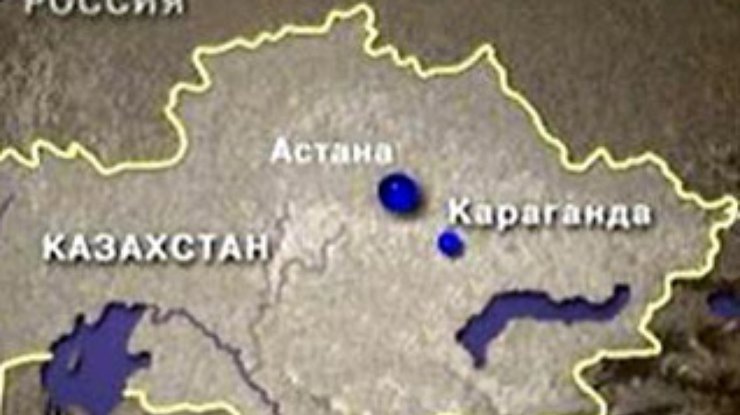 В Карагандинской области Казахстана обрушилось здание