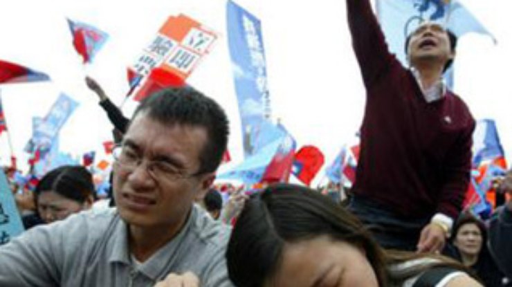 Тайвань охвачен маршами протестов