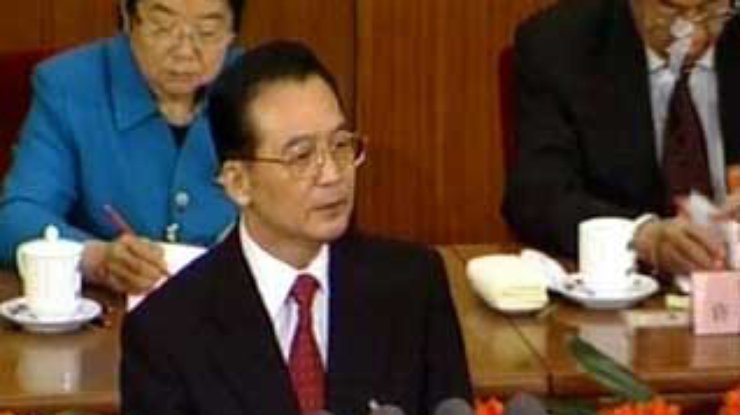 Вень Цзябао: "уряд зробить все для того, аби у Китаї правив закон, а не чиновники"