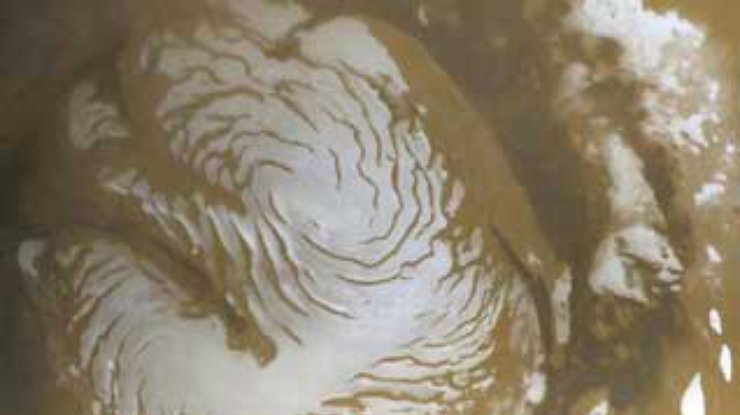 Разрешена загадка ледяных спиралей на Марсе