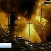 Пожар на нефтеперерабатывающем заводе в Техасе