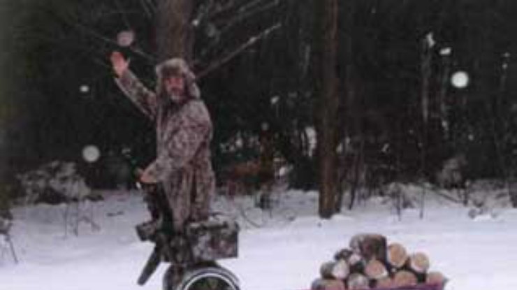 Самокат Segway "одели" в камуфляж