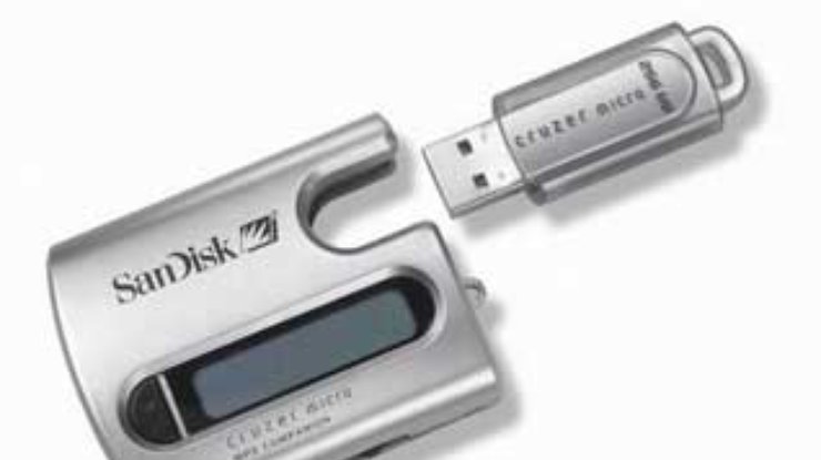 Плеер MP3 и USB-flash брелки от Sandisk