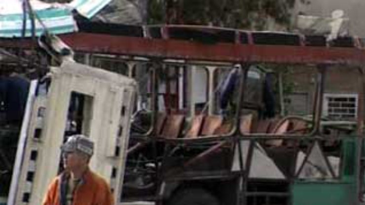 Взорванный израильский автобус доехал до Капитолия