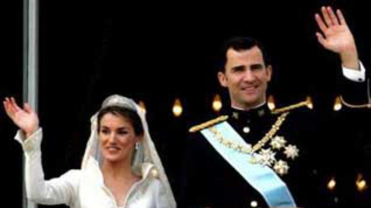 В Мадриде состоялась "свадьба века": телеведущая Летисия Ортис стала принцессой