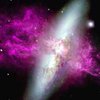 Космический ураган в галактике M82
