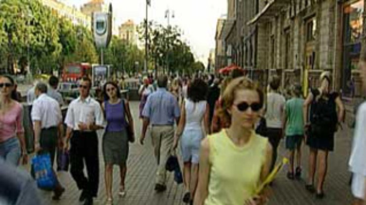 За первые 4 месяца 2004 года население Украины сократилось на 130 тысяч человек