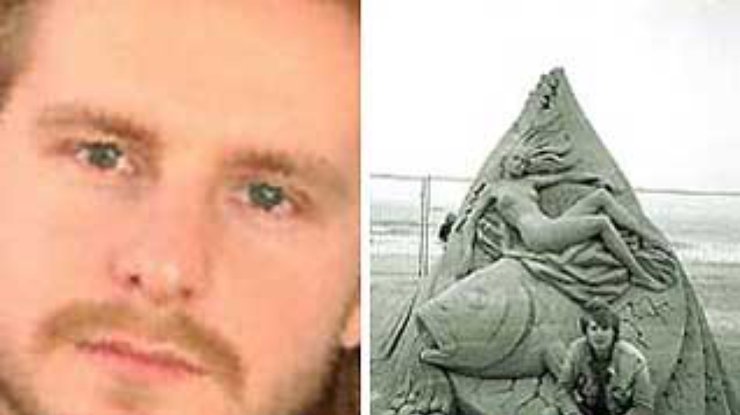 В конкурсе скульптур из морского песка в Испании победил россиянин