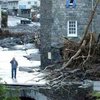 Наводнение в Великобритании: стена воды смыла деревню