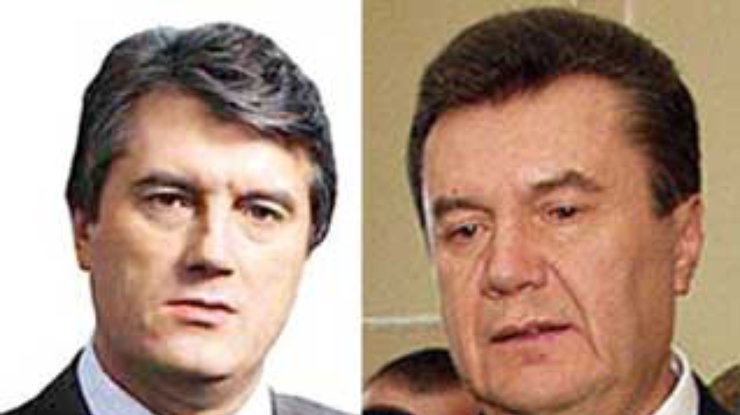 Опрос КМС: За Ющенко - 30%, за Януковича - 25%